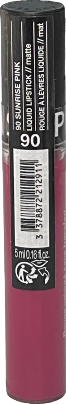 sephora Cream Lip Stain Matte Liquid Lipstick 90 5ml