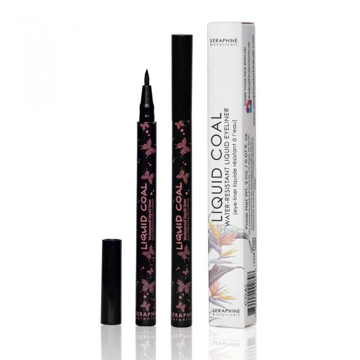 Seraphine Botanicals Liquid Coal - Waterproof Liquid Liner