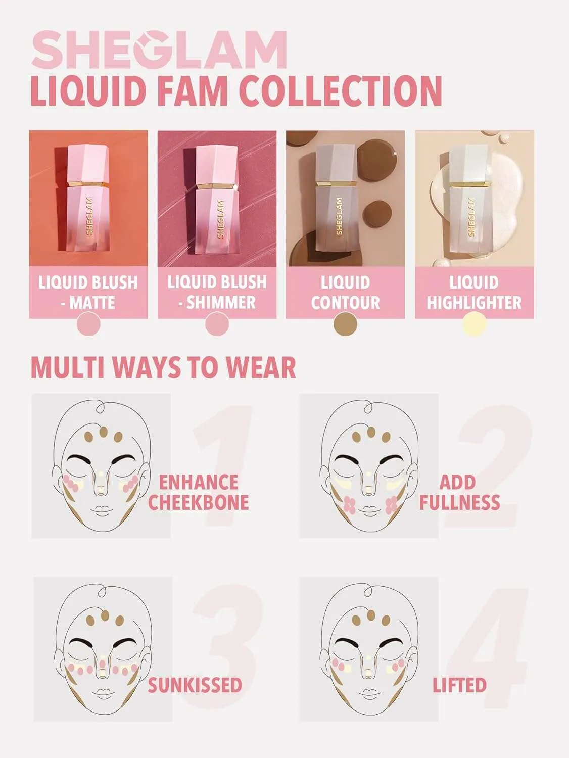 SHEGLAM Color Blossom Liquid Blush - 103 Devoted 🎨✨