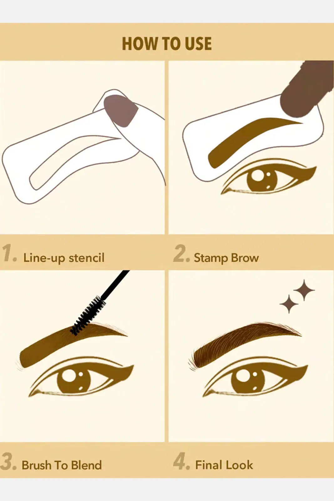 Sheglam Genius Eyebrow Stamp - Chocolate