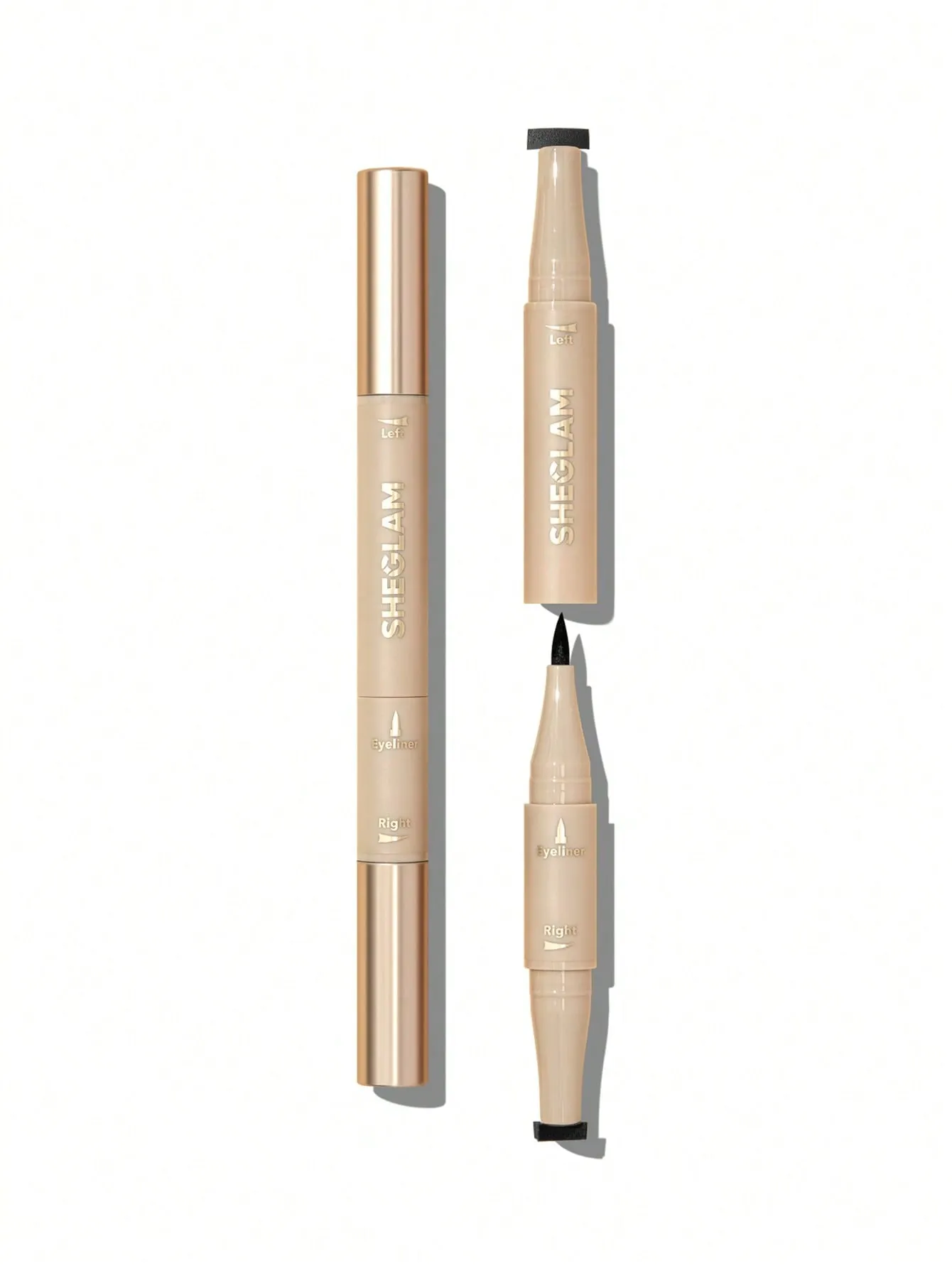 SHEGLAM Wing It Waterproof Liner Duo - Black 2 In 1 Waterproof Liquid Eyeliner