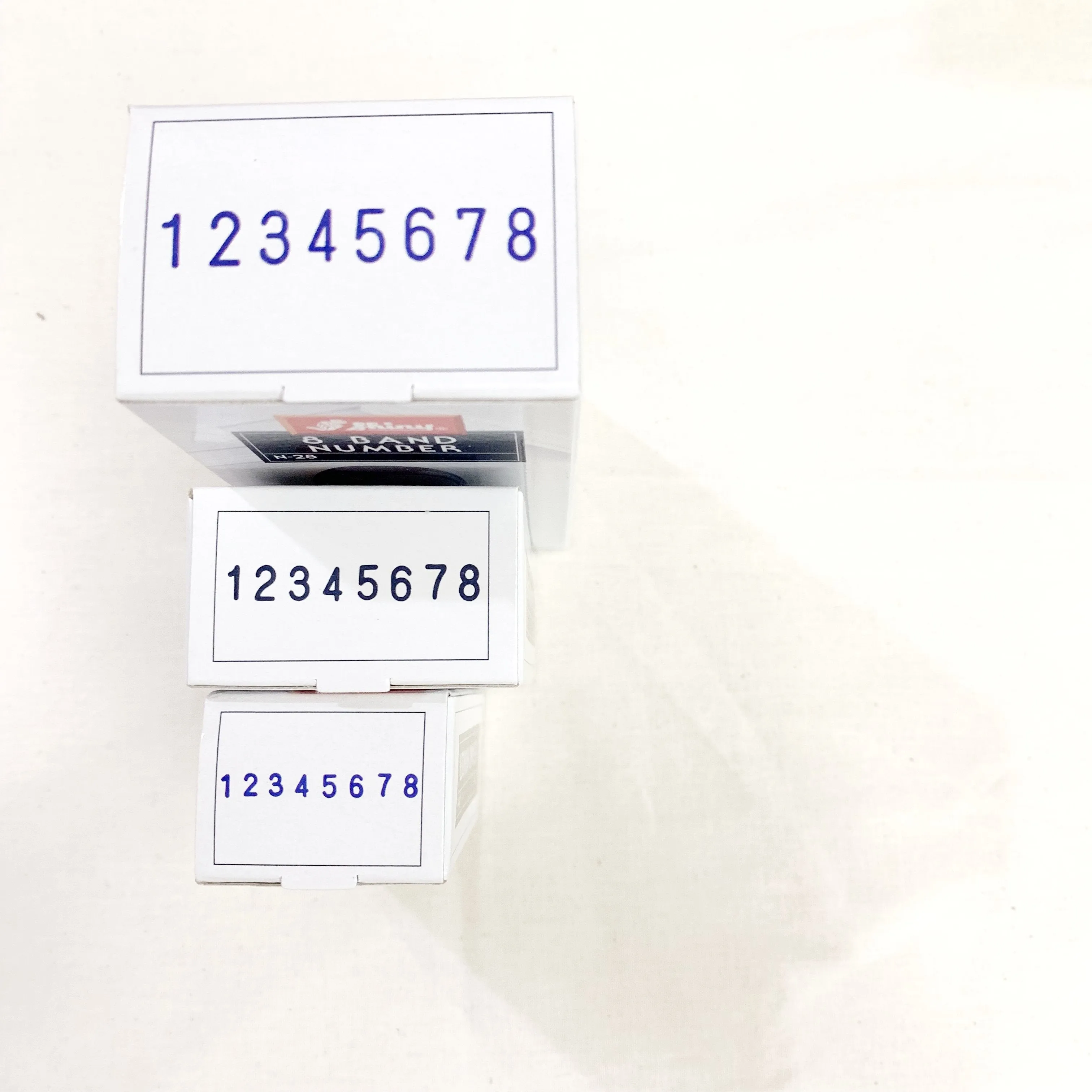 Shiny Rotary 8 Band Number Stamp