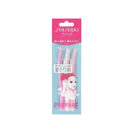 Shiseido FT Prepare Razor For Eyebrow S 3pc