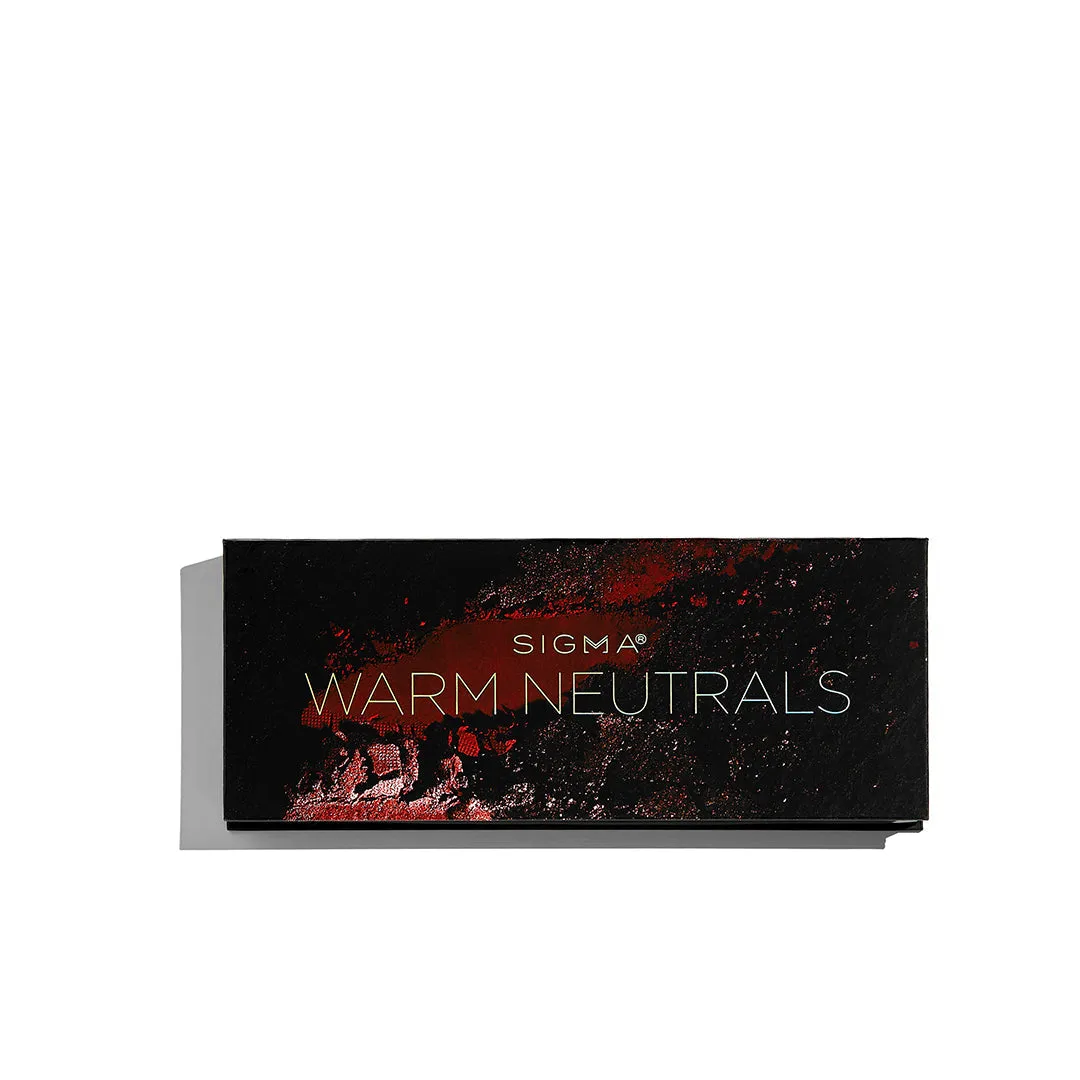 Sigma Warm Neutrals Eyeshadow Palette
