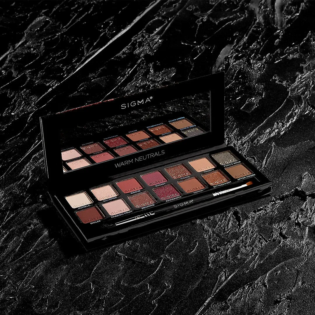 Sigma Warm Neutrals Eyeshadow Palette