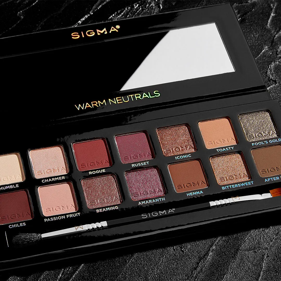 Sigma Warm Neutrals Eyeshadow Palette