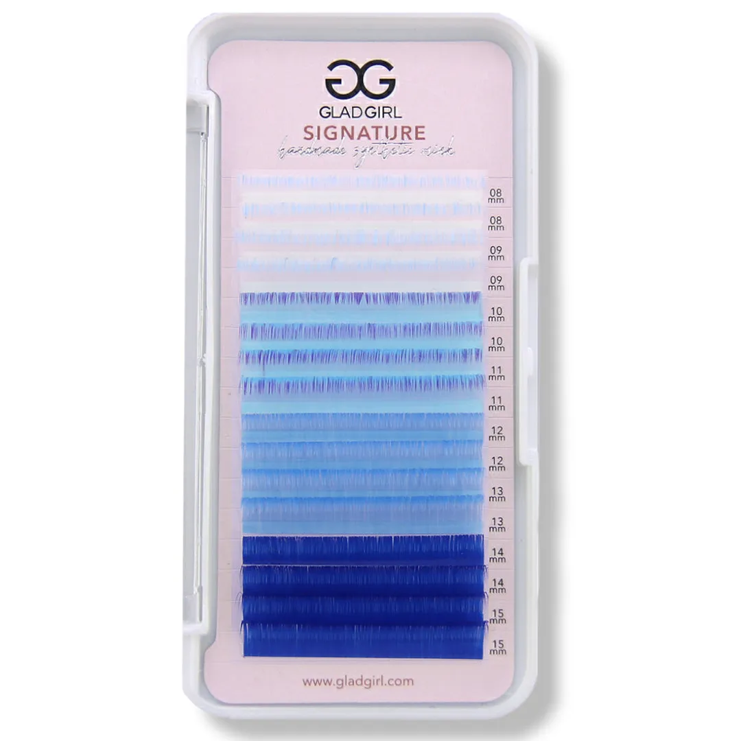 Signature Mink Mixed Length Techno-Color Lashes - CC Curl