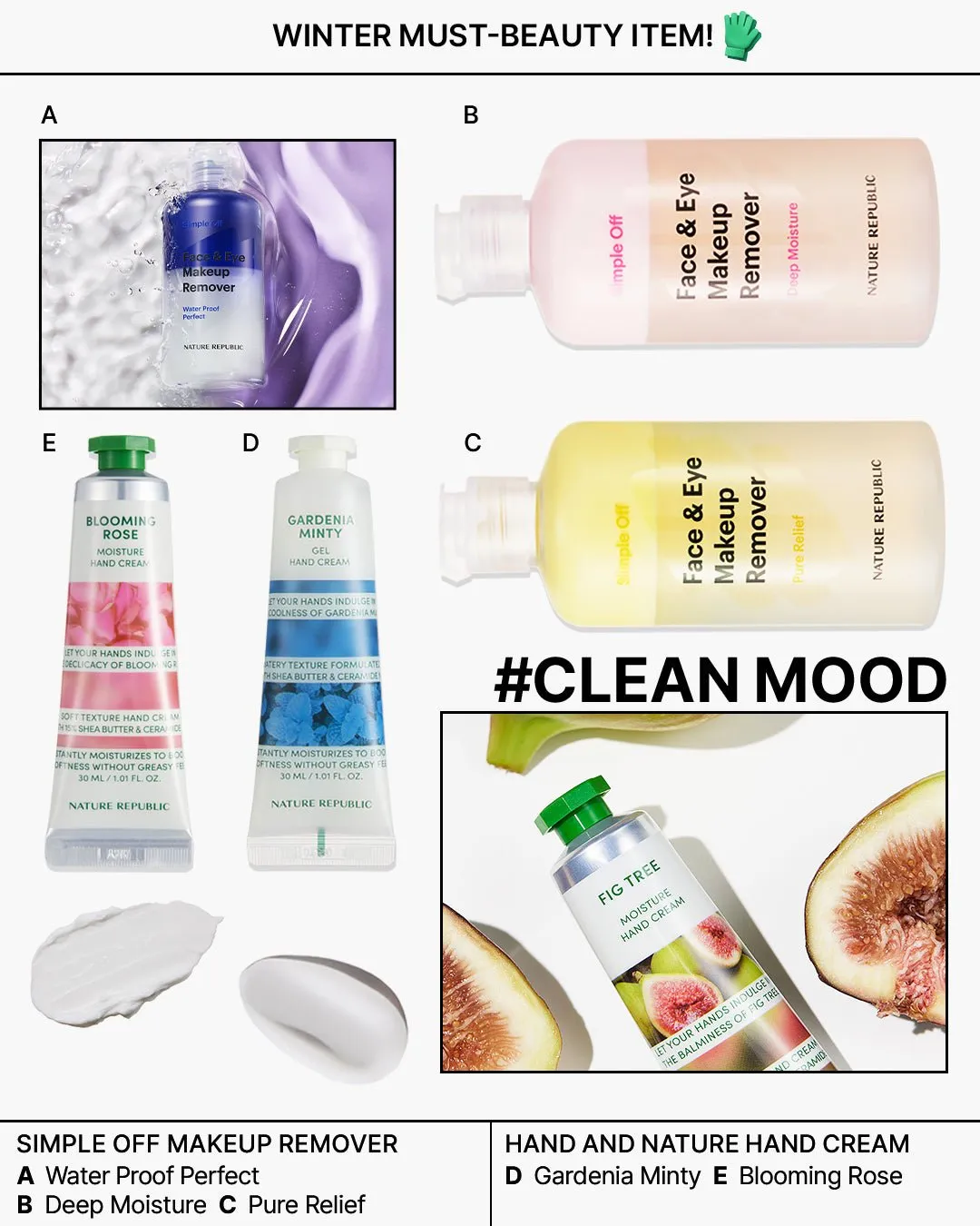 Simple Off Face & Eye Makeup Remover Water Proof Perfect Special Set