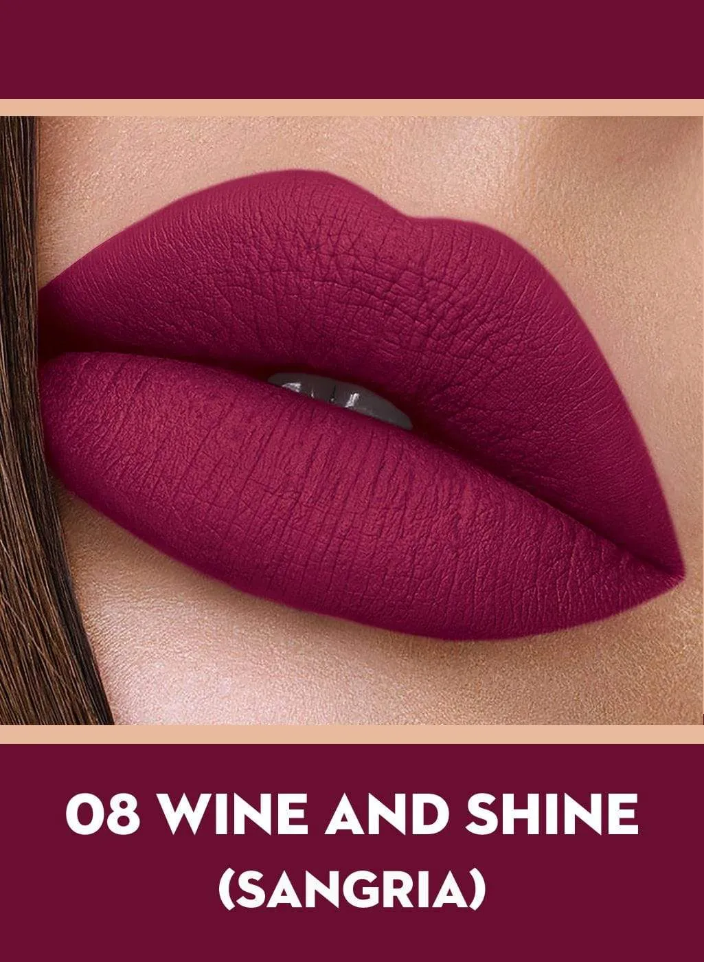 Smudge Me Not Liquid Lipstick - 08 Wine And Shine