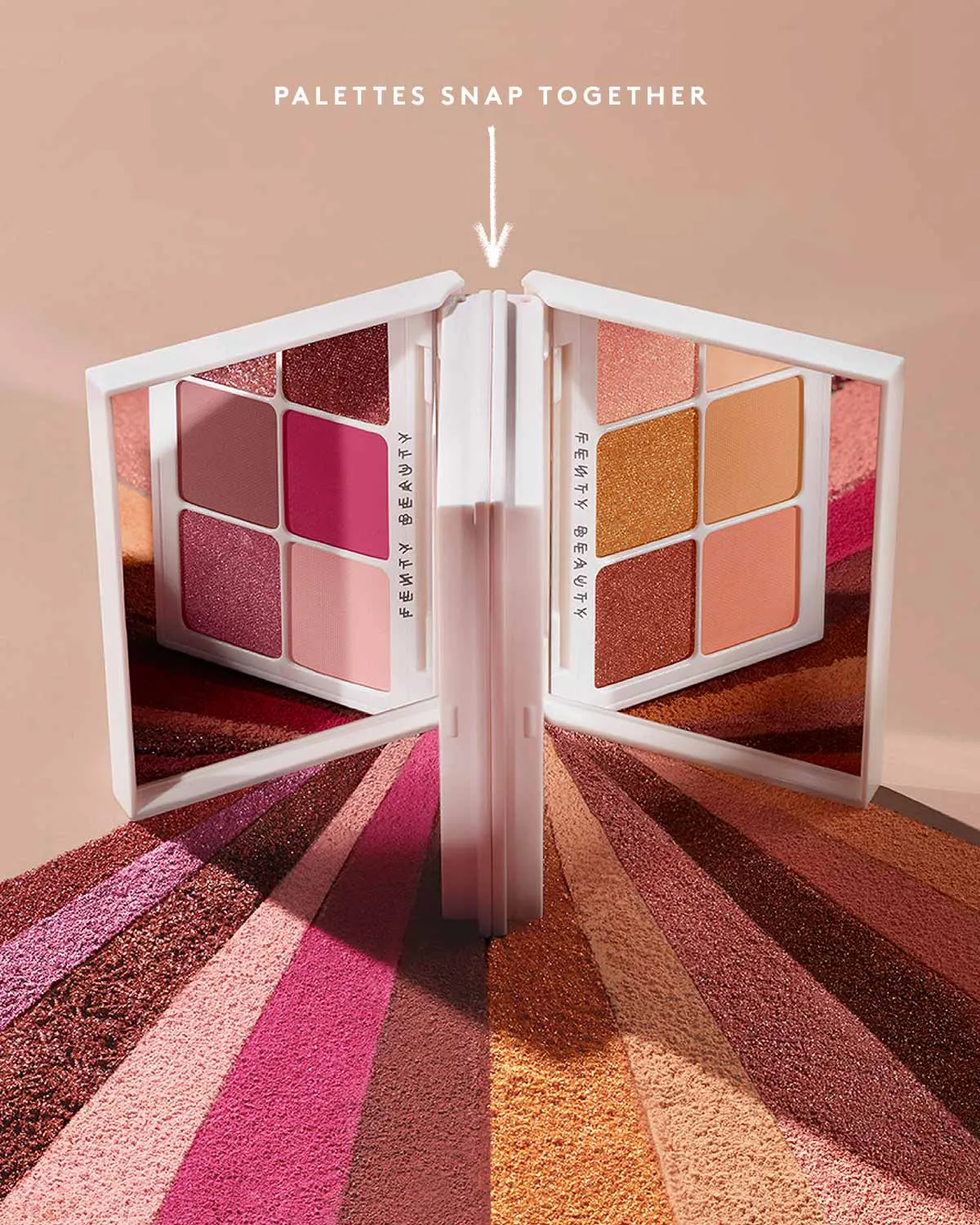Snap Shadows Mix & Match Eyeshadow Palette — Rose