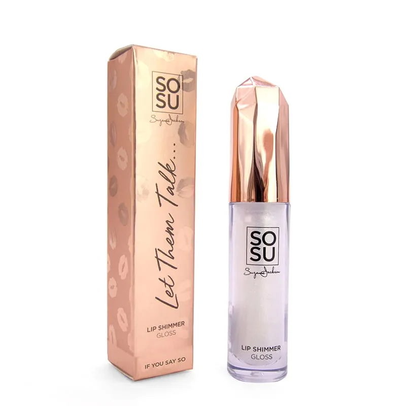 SOSU Cosmetics Let Them Talk... Lip Shimmer Gloss Discontinued