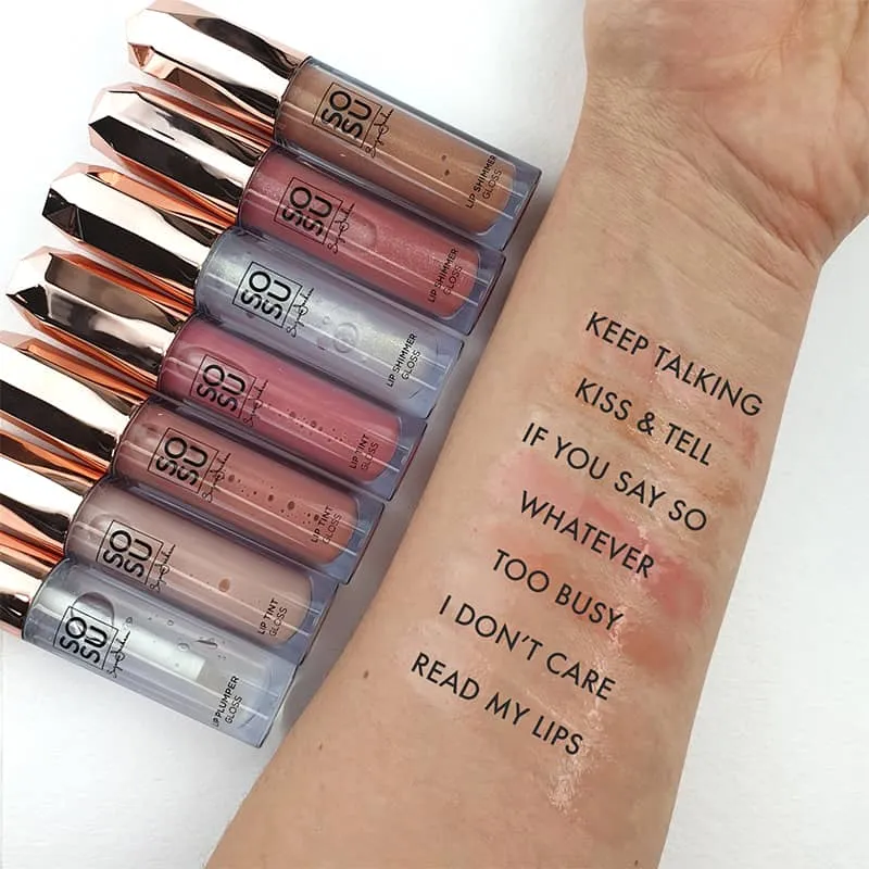 SOSU Cosmetics Let Them Talk... Lip Shimmer Gloss Discontinued