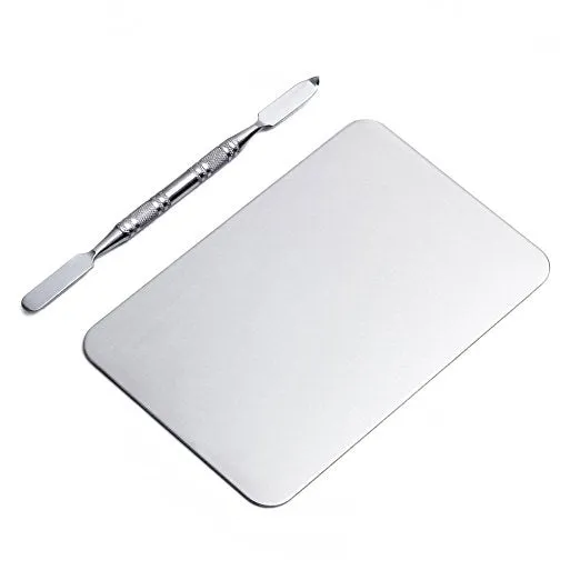 Stainless Steel Palette Spatula for Mix Foundation Shades