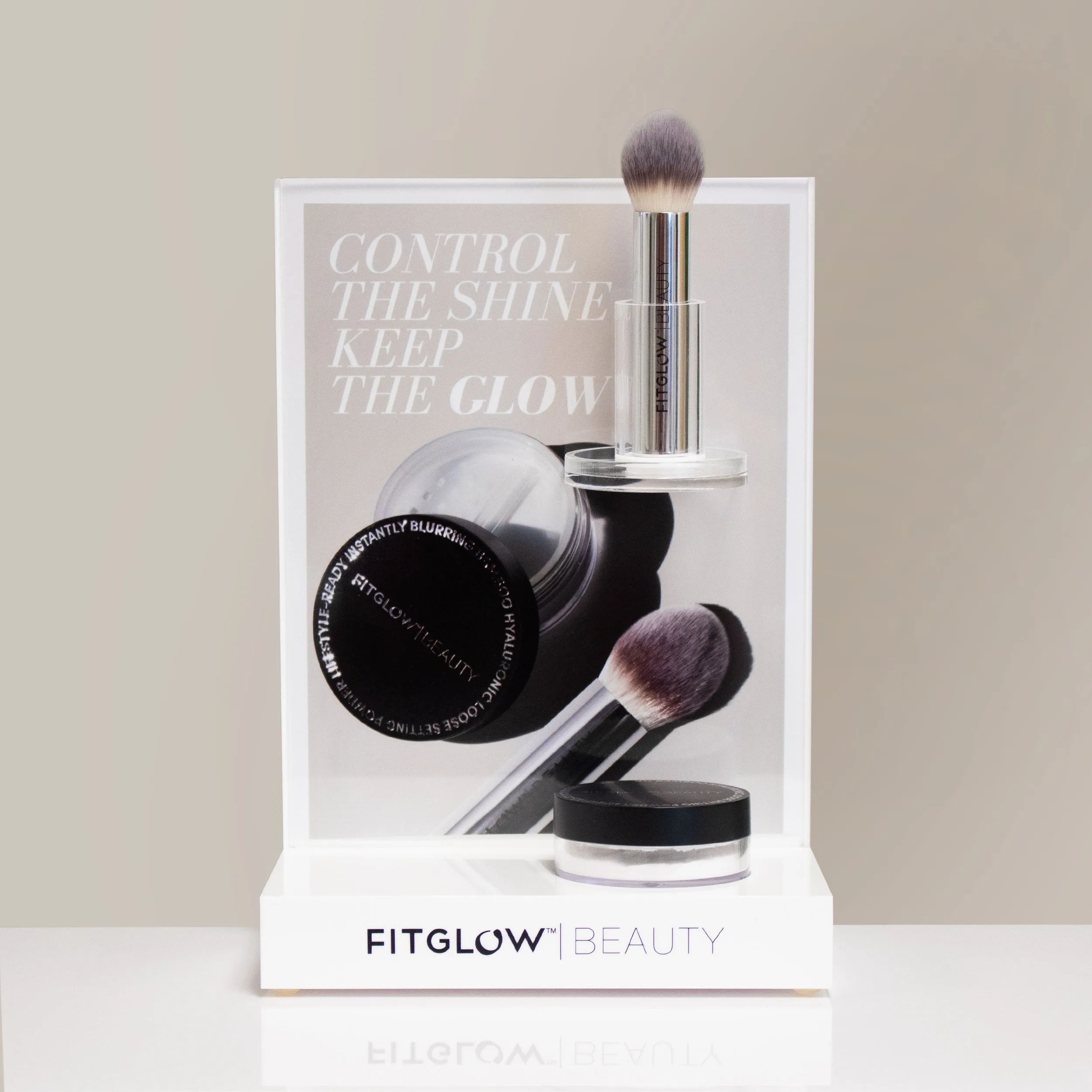 Starter Kit - Bamboo Hyaluronic Loose Powder Duo   Display