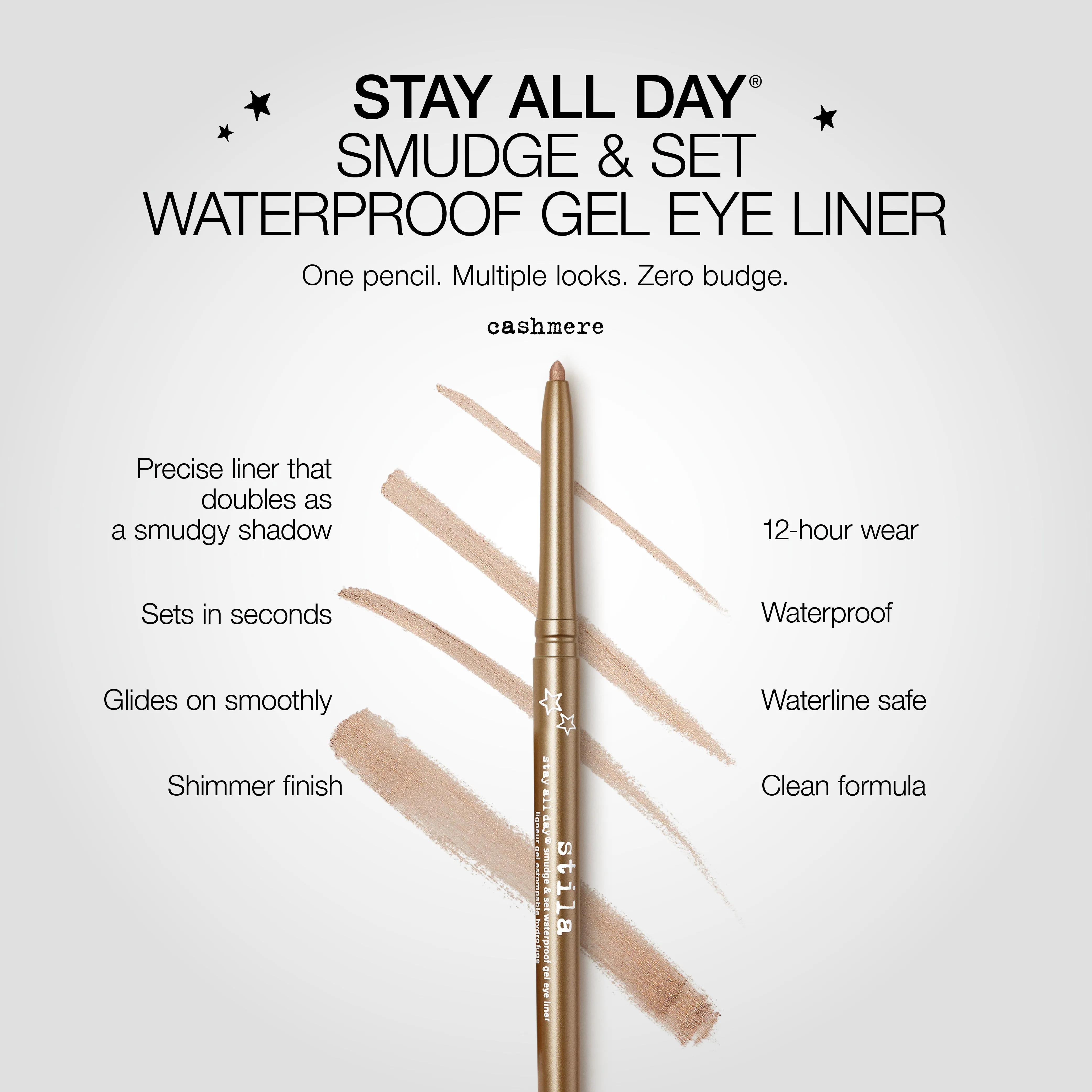 Stay All Day® Smudge & Set Waterproof Gel Eye Liner
