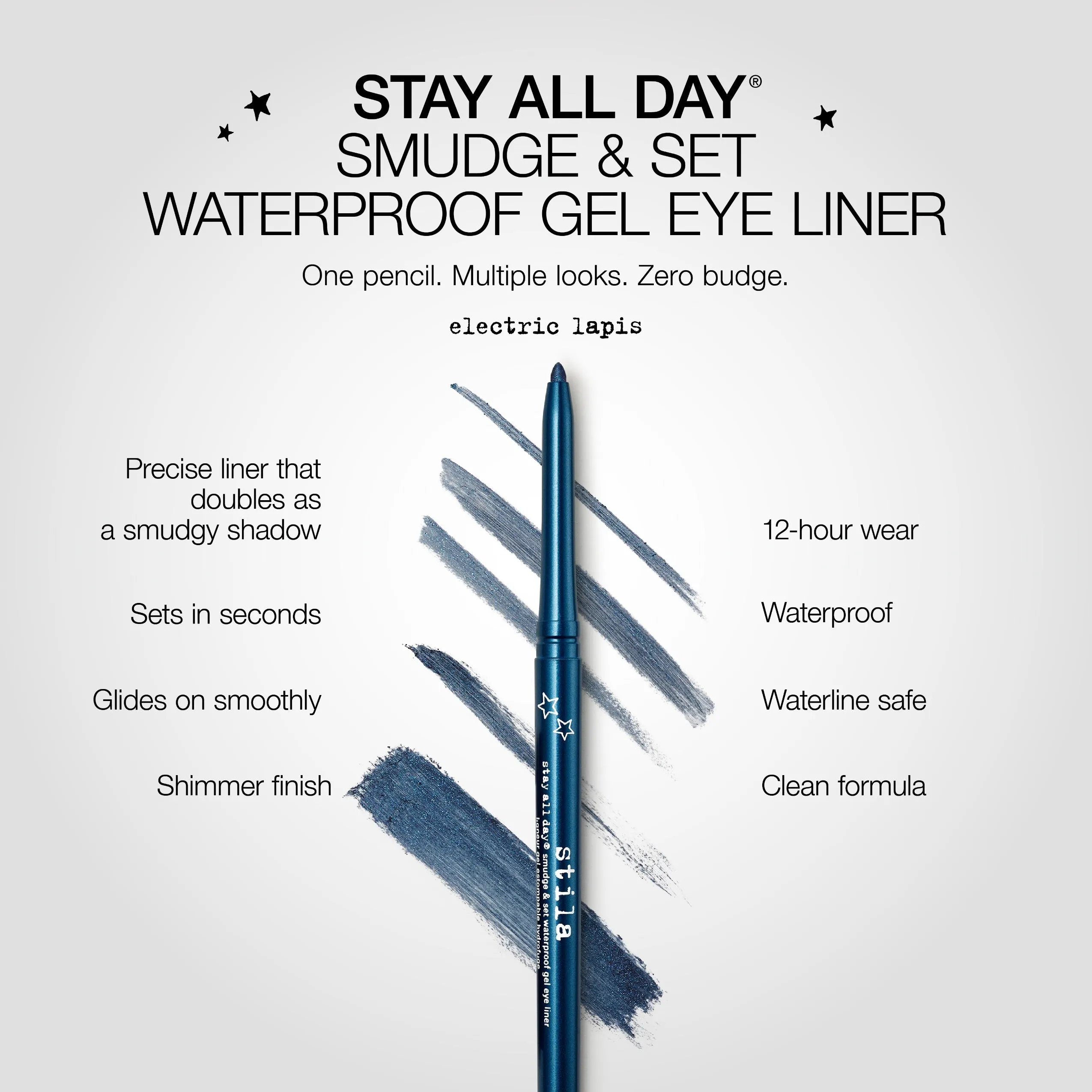 Stay All Day® Smudge & Set Waterproof Gel Eye Liner