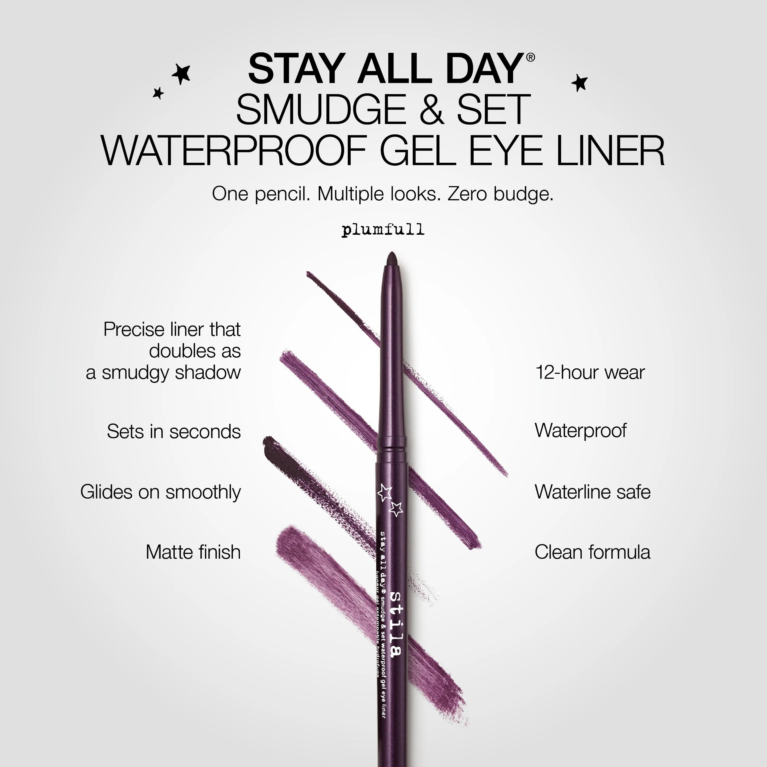 Stay All Day® Smudge & Set Waterproof Gel Eye Liner
