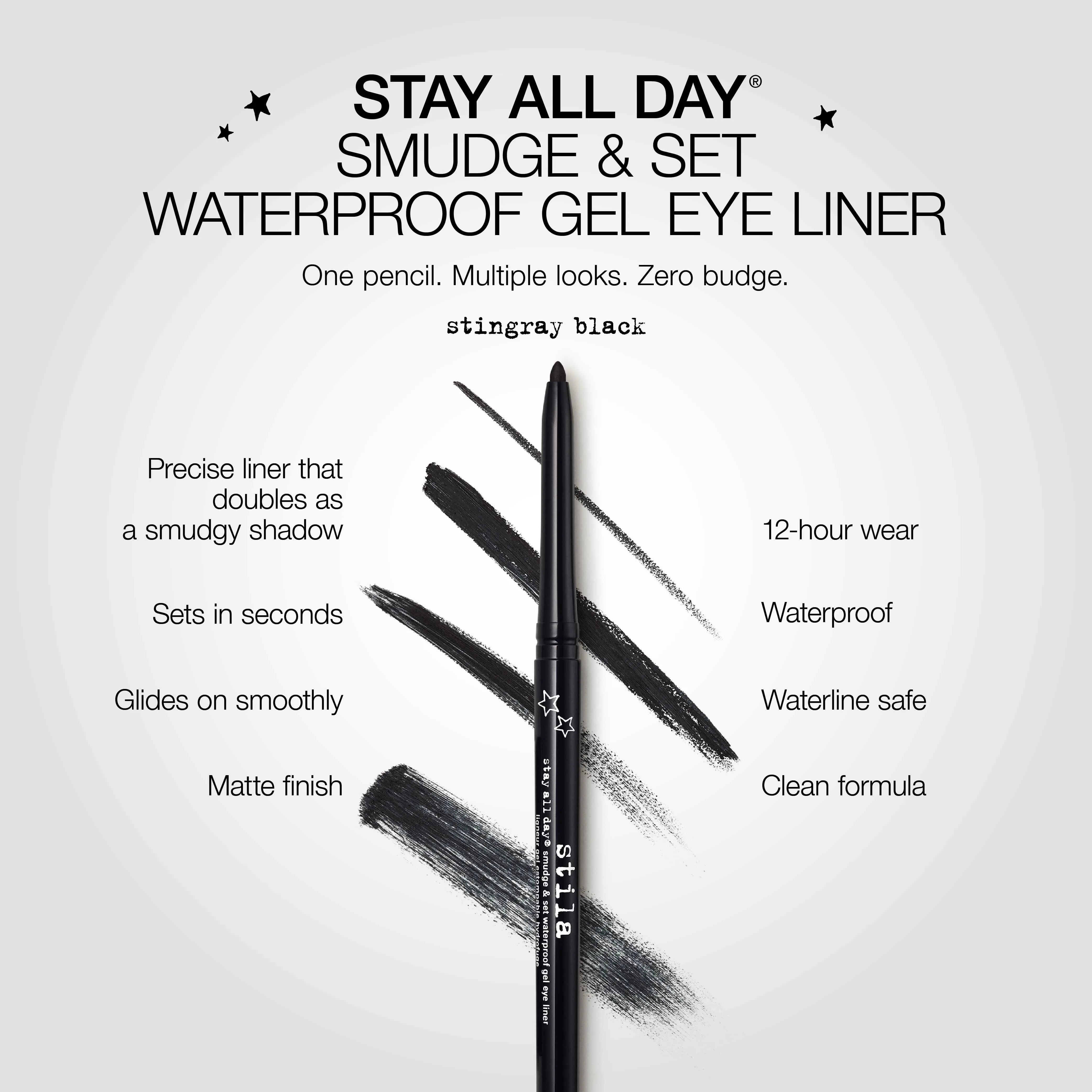Stay All Day® Smudge & Set Waterproof Gel Eye Liner