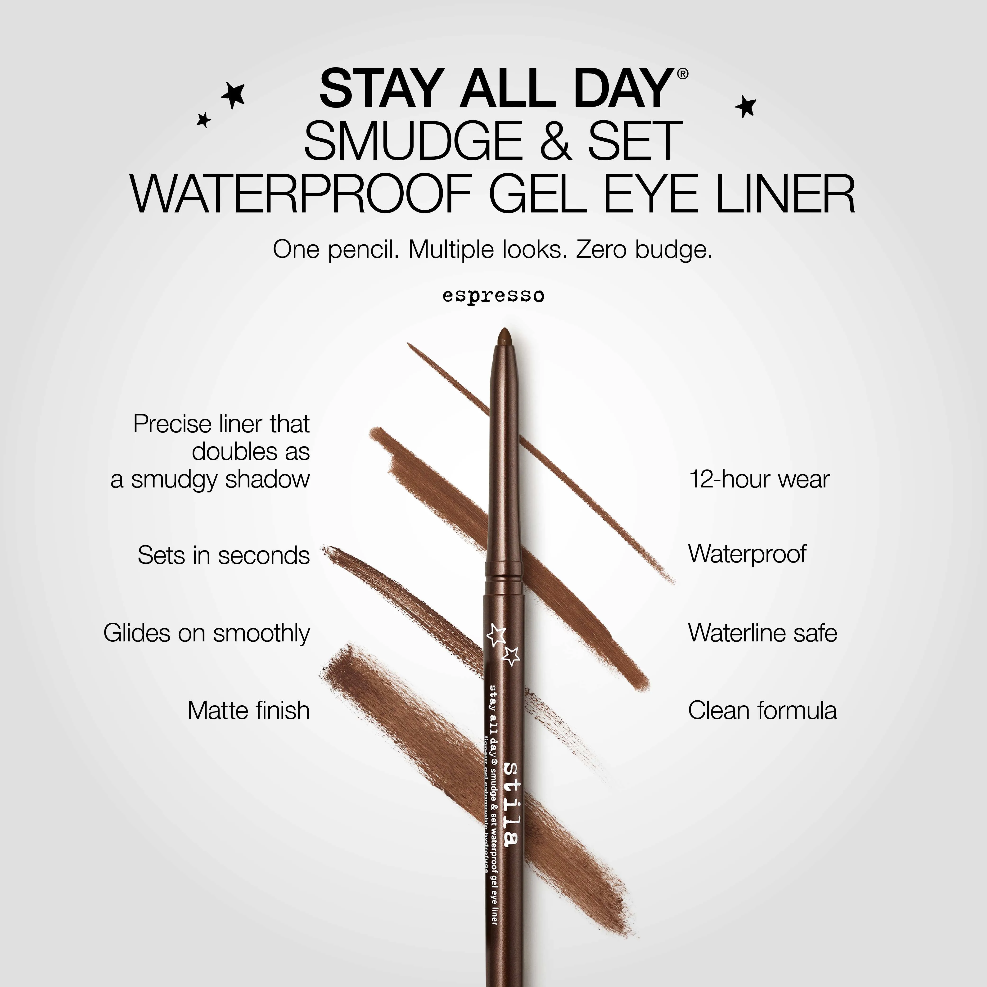 Stay All Day® Smudge & Set Waterproof Gel Eye Liner