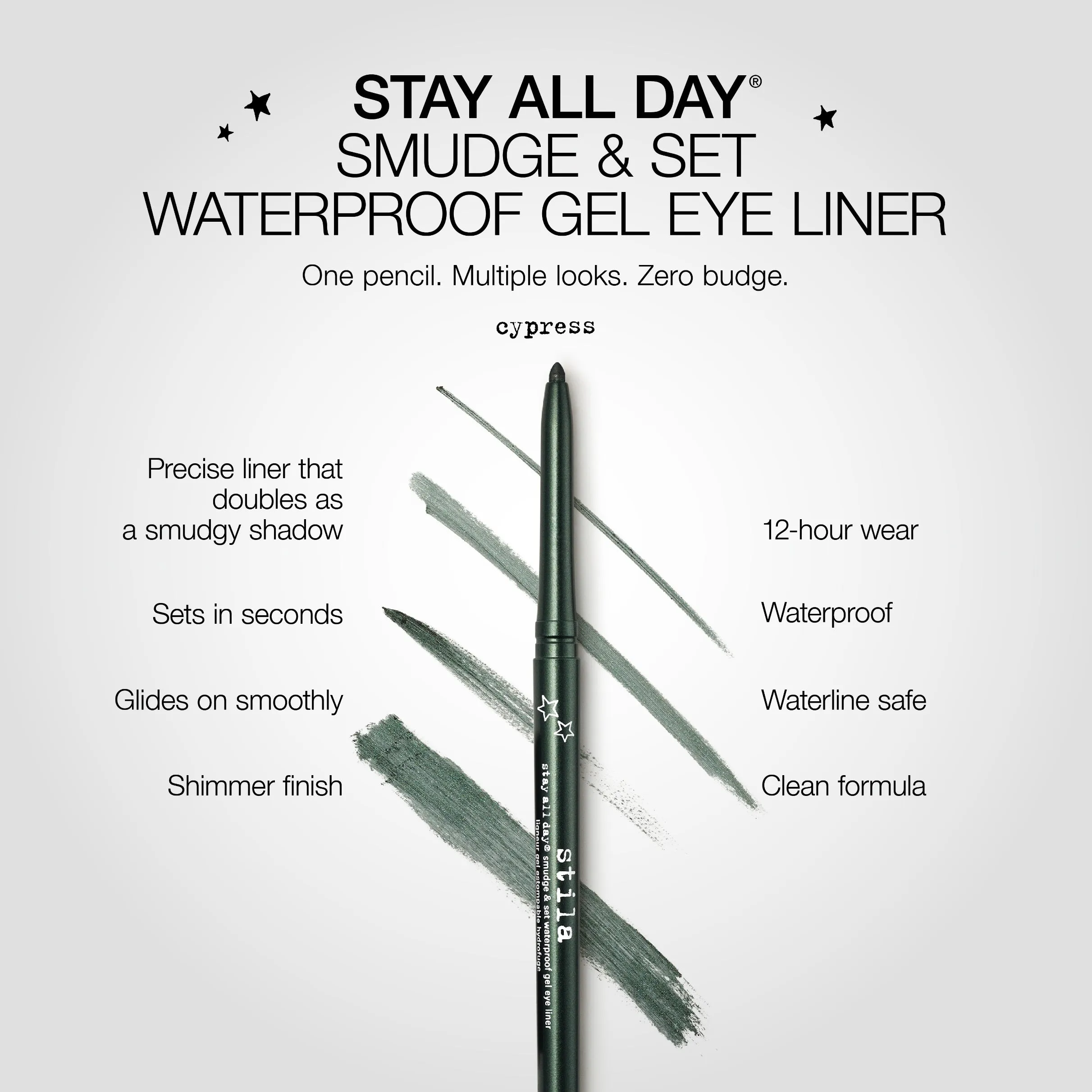 Stay All Day® Smudge & Set Waterproof Gel Eye Liner