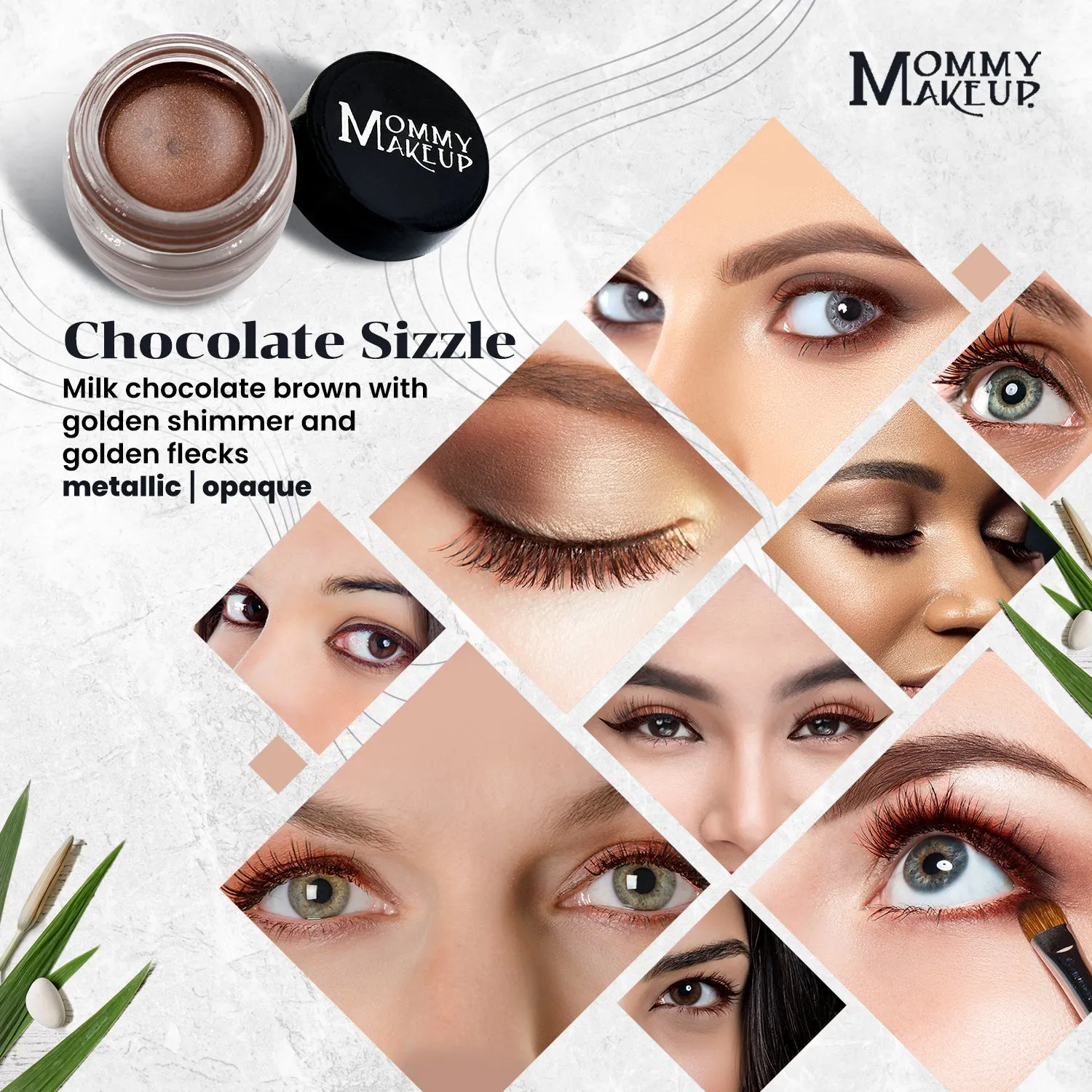 Stay Put Waterproof Gel Eyeliner w/ Micropigments - Chocolate Sizzle