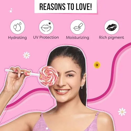 SUGAR POP Nourishing Lip Balm 03 Vanilla - 4.5 gm | Hydrating | Moisturizing | SPF Protection | Intense Care