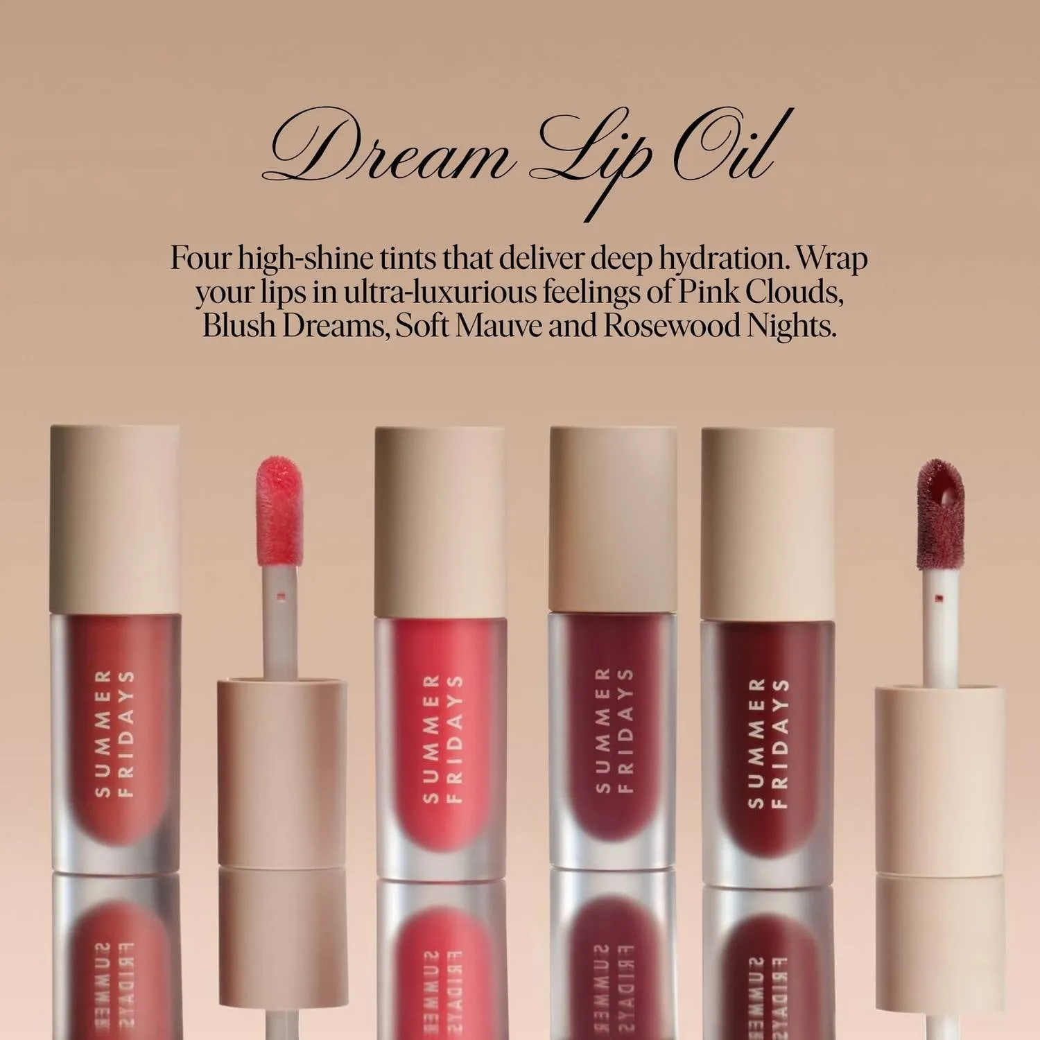Summer Fridays - Dream Lip Oil - Pink Cloud