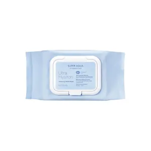 Super Aqua Ultra Hyalron Cleansing Water Wipes 30 Sheets