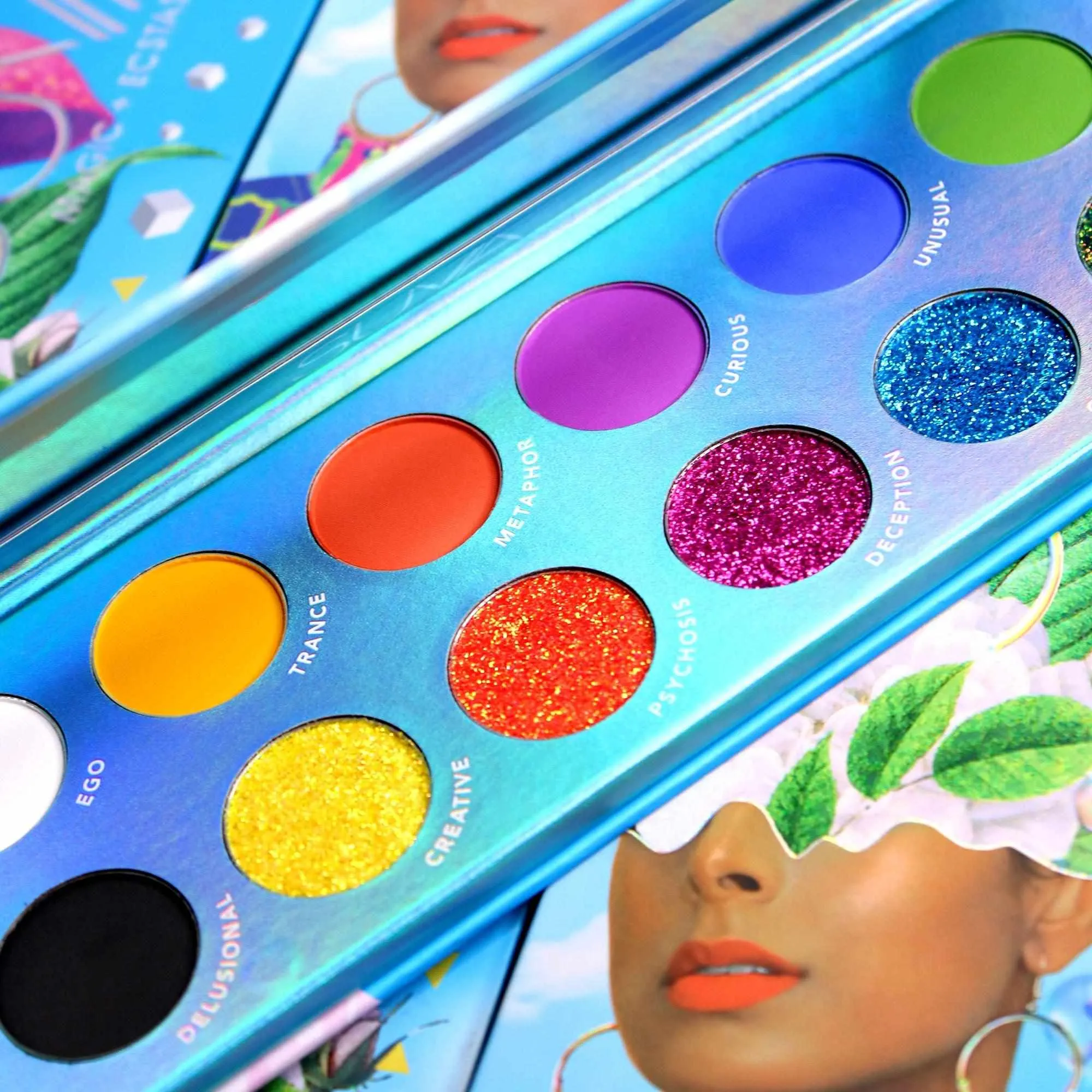 SUVA Magic   Ecstasy Pressed Pigment Glitter Palette
