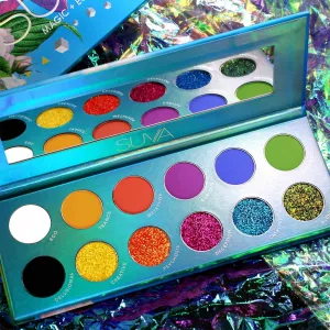 SUVA Magic   Ecstasy Pressed Pigment Glitter Palette