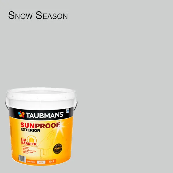 Taubmans Sunproof Low Sheen 15L Self Priming  113200/15L