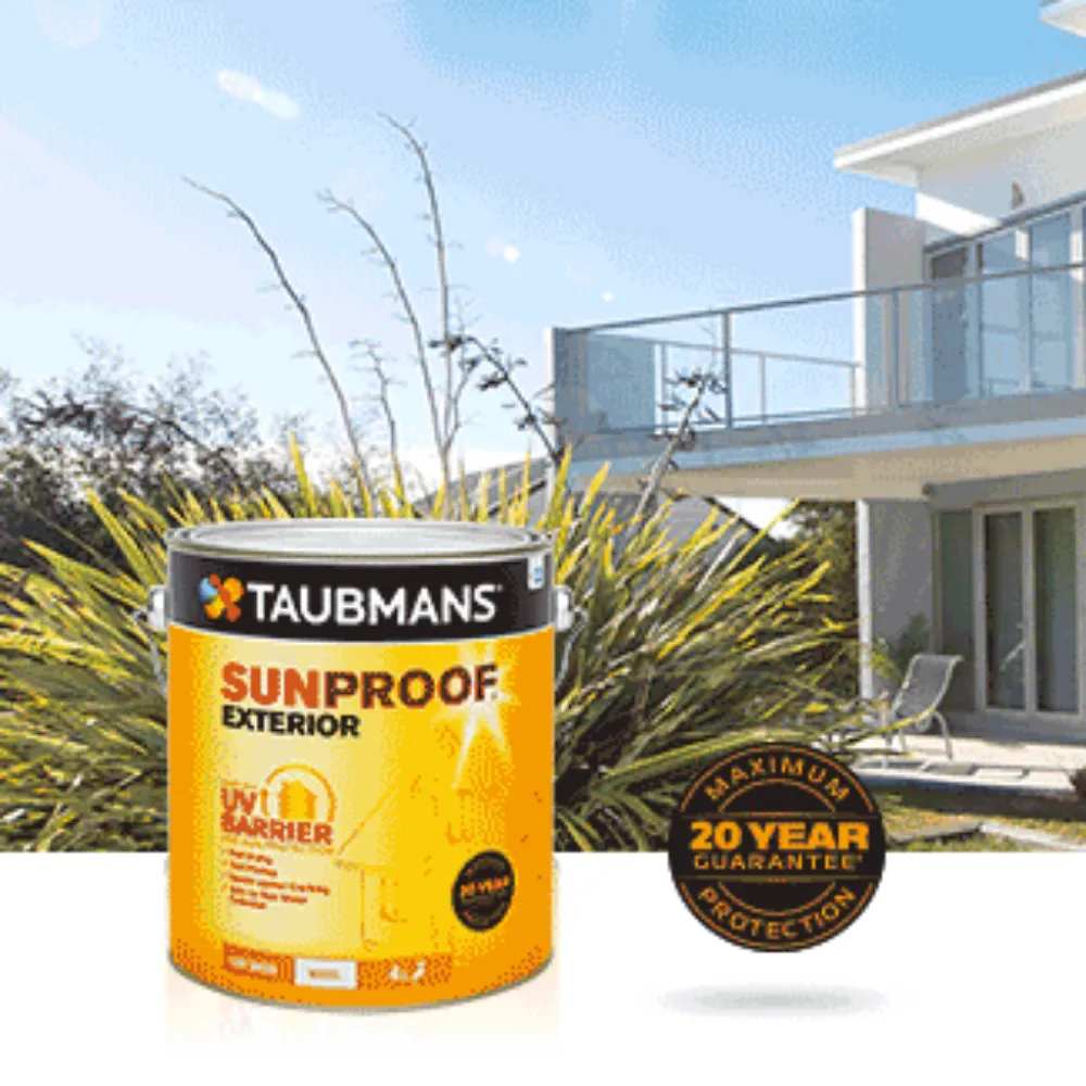 Taubmans Sunproof Low Sheen 15L Self Priming  113200/15L