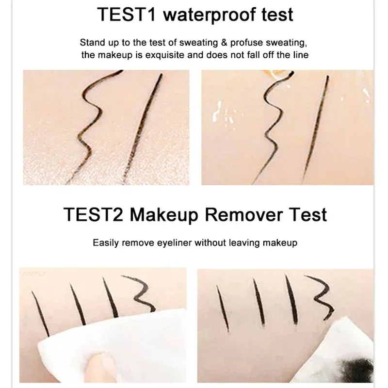 TEEK - 2 In1 Winged Stamp Liquid Waterproof Eyeliner Pen