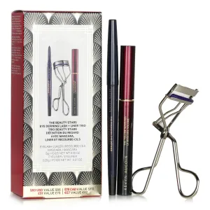 The Beauty Stars: Eye Defining Lash   Liner Trio: 1x Eyelash Curler   1x Mascara   1x Eyeliner