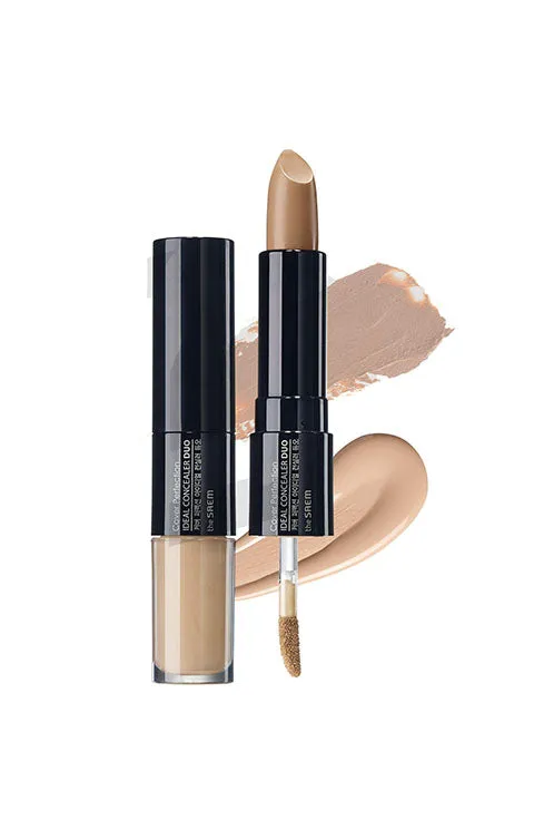 [the SAEM] Cover Perfection Ideal Concealer Duo (4.2g/0.15fl.oz   4.5g/0.16fl.oz)- 3Color