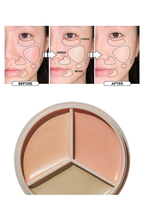 [the SAEM] Cover Perfection Triple Pot Concealer(4.5g/0.16fl.oz)
