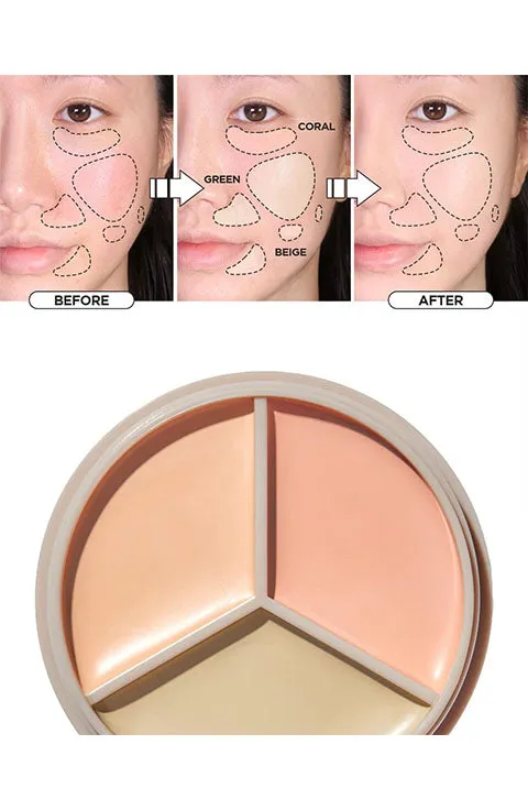 [the SAEM] Cover Perfection Triple Pot Concealer(4.5g/0.16fl.oz)
