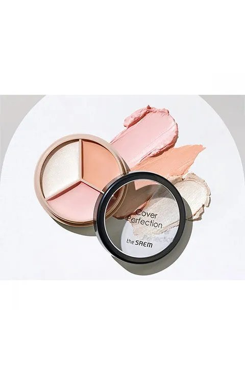 [the SAEM] Cover Perfection Triple Pot Concealer(4.5g/0.16fl.oz)