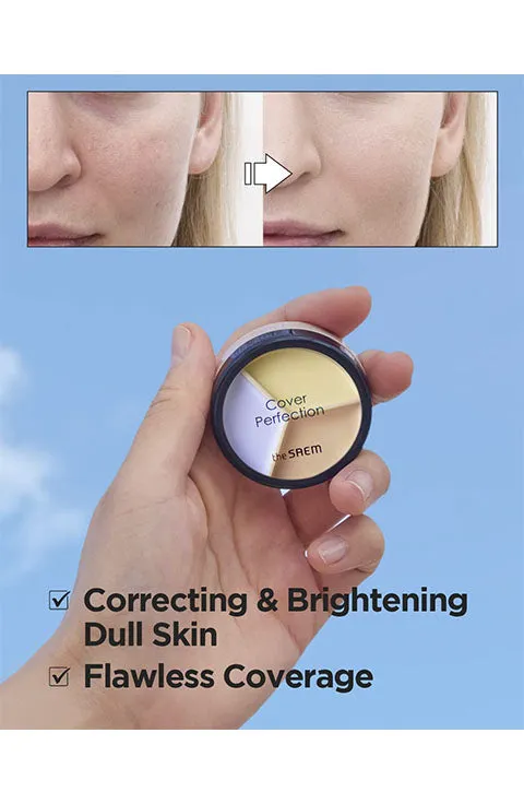[the SAEM] Cover Perfection Triple Pot Concealer(4.5g/0.16fl.oz)