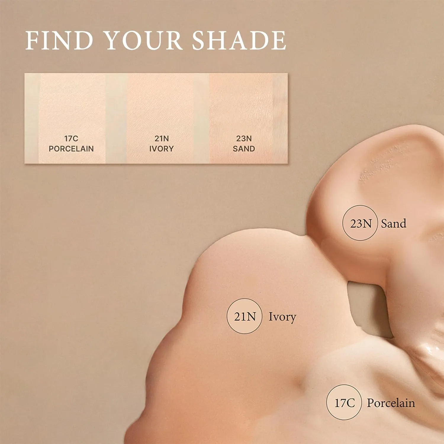 TIRTIR [*MINI SIZE   ORIGINAL SIZE*] Mask Fit Red Cushion Foundation 4.5g / 0.15 fl.oz   18g / 0.63oz.
