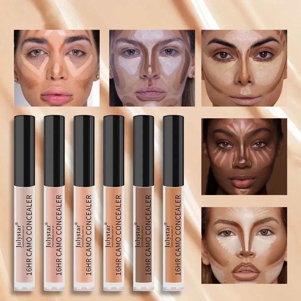 Toleet-Christmas/Thanksgiving Gift Winter Makeup Ideas Cosmetics Concealer Foundation Cream Full Skin Professional Face Blemish Cover Dark Spot Tattoo Contour Makeup Liquid Concealer