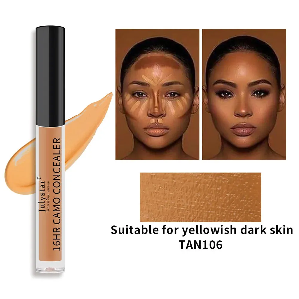 Toleet-Christmas/Thanksgiving Gift Winter Makeup Ideas Cosmetics Concealer Foundation Cream Full Skin Professional Face Blemish Cover Dark Spot Tattoo Contour Makeup Liquid Concealer