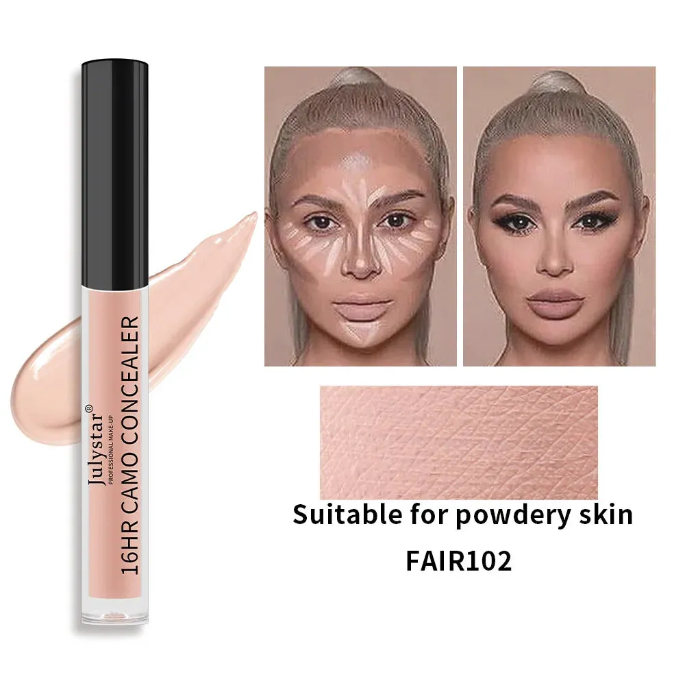 Toleet-Christmas/Thanksgiving Gift Winter Makeup Ideas Cosmetics Concealer Foundation Cream Full Skin Professional Face Blemish Cover Dark Spot Tattoo Contour Makeup Liquid Concealer