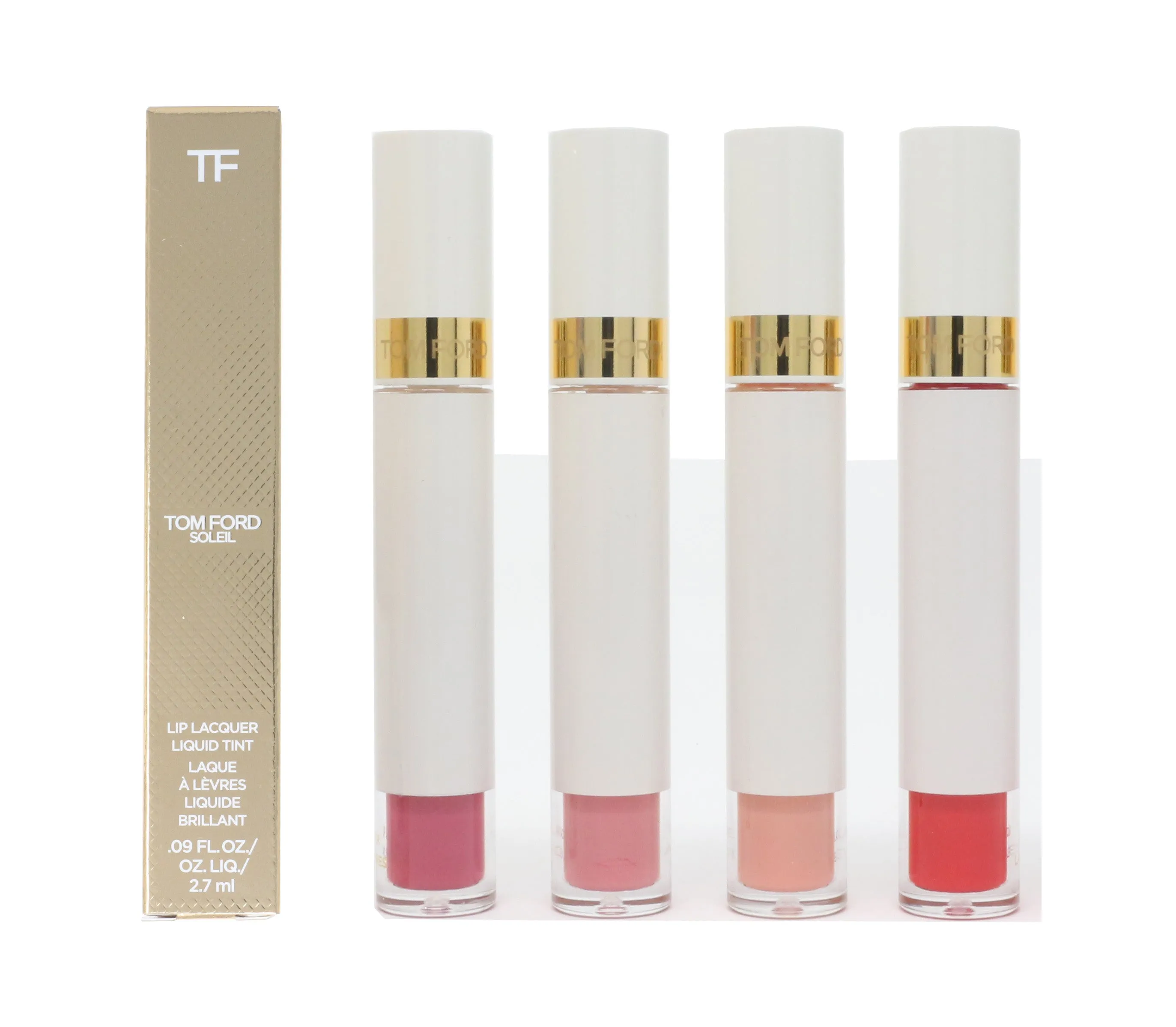 Tom Ford Soleil Lip Lacquer Liquid Tint 0.09oz New In Box (Choose Your Shade)