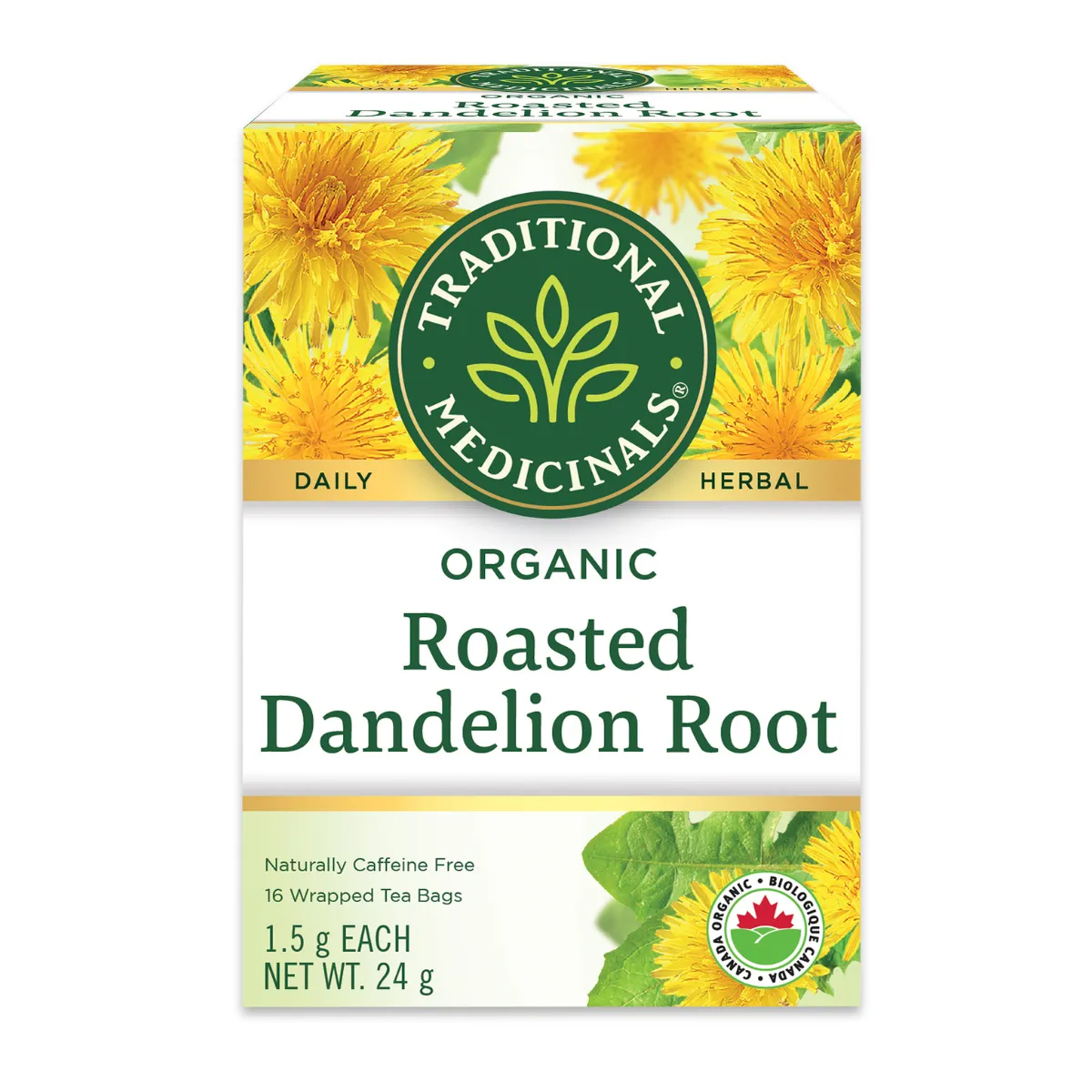 Traditional Medicinals Organic Roasted Dandelion Root Tea