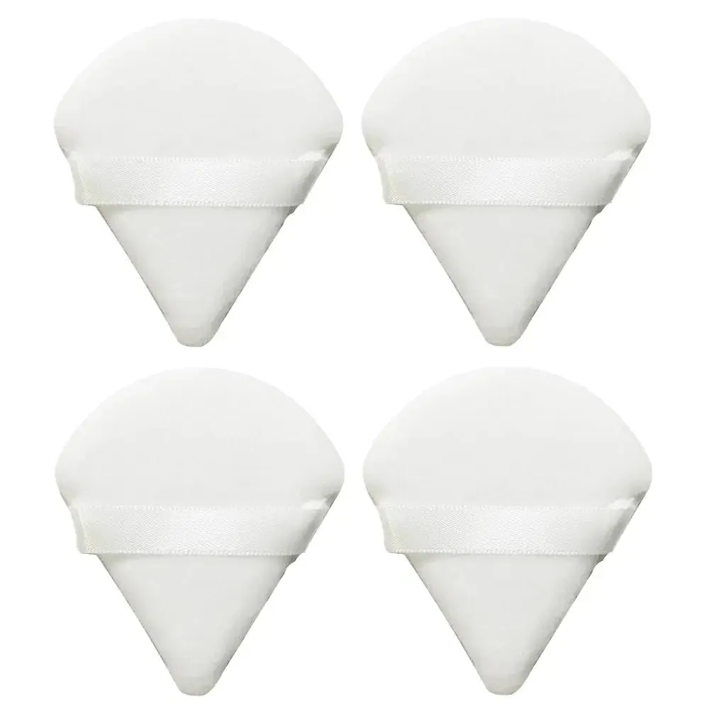 Triangle powder puff, soft sponge, velvet foundation make-up puff, facial makeup, eye contour, cosmetic shadow, washable, 1 piec