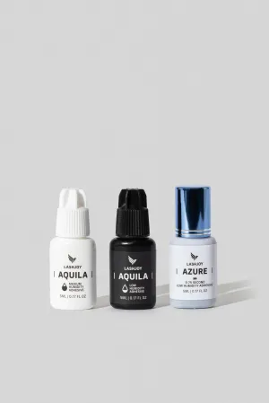 Triple Threat Eyelash Extension Glue Trio Pack
