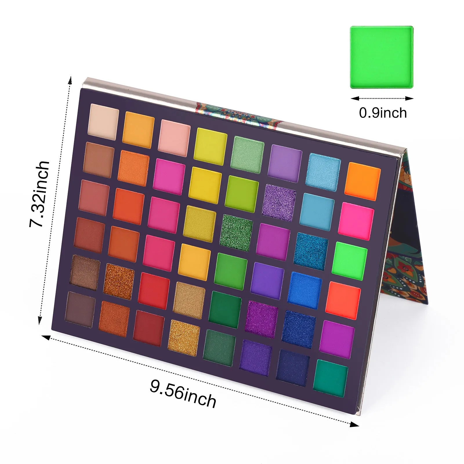 UCANBE 48 Exotic Colors Eyeshadow Palette