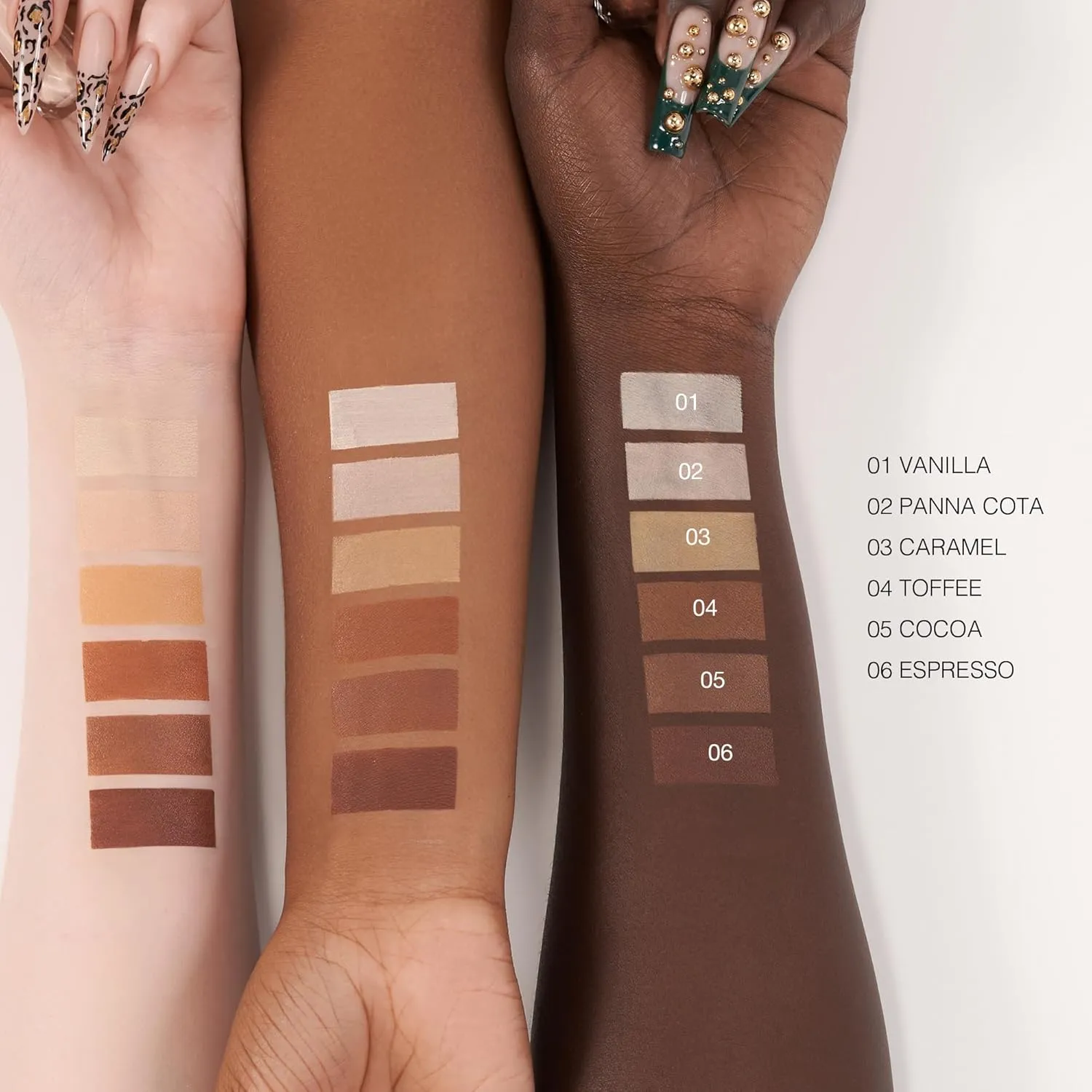 Under Eye Concealer for Dark Circles  Blendable & Long-Lasting Makeup oncealer  Seamless Finish  0.15 Fl Oz (Espresso)