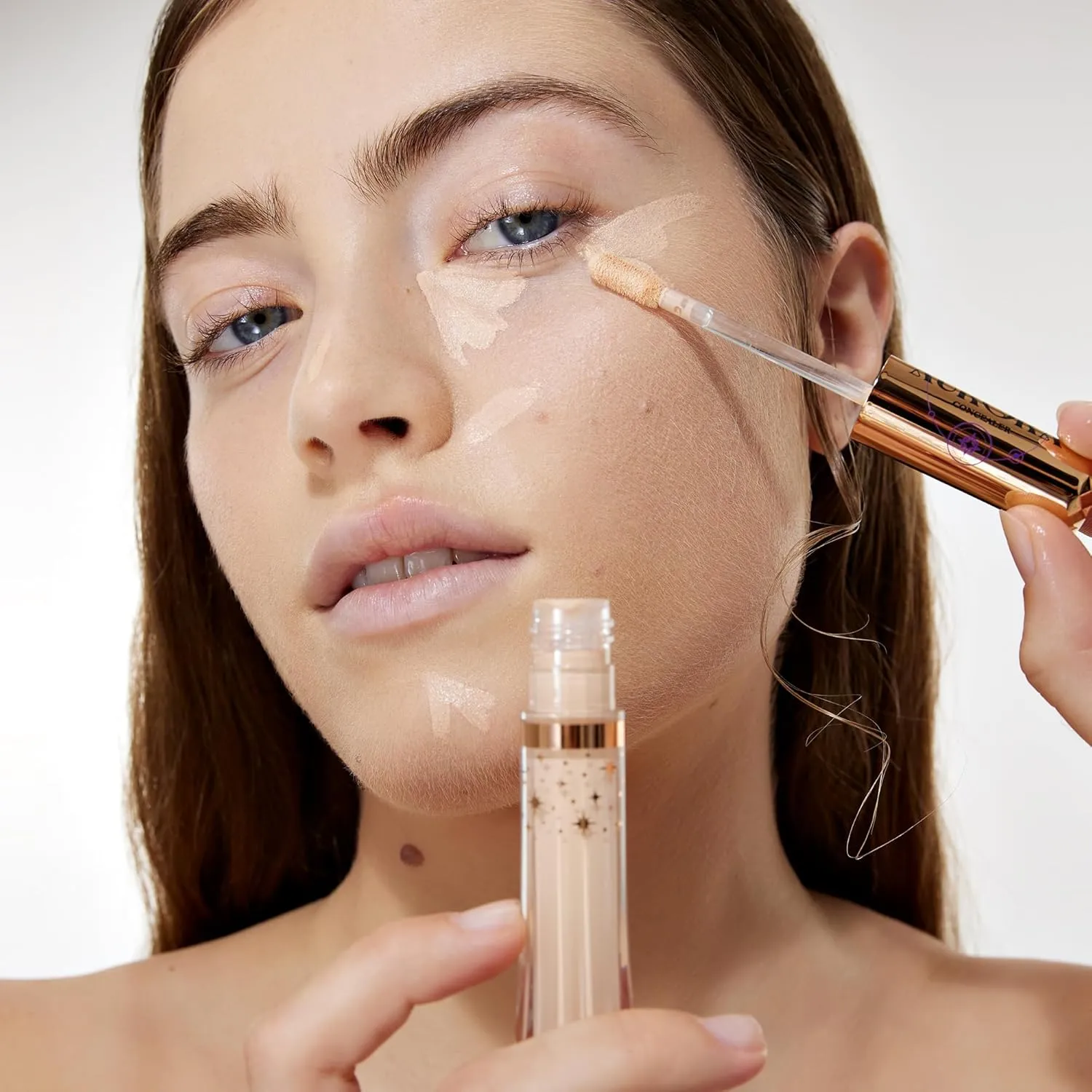 Under Eye Concealer for Dark Circles  Blendable & Long-Lasting Makeup oncealer  Seamless Finish  0.15 Fl Oz (Panna Cota)